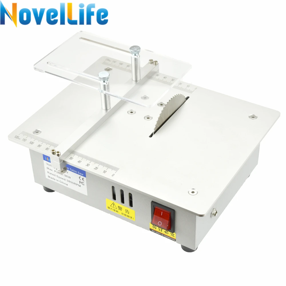 Mini Table Saw Handmade Woodworking Bench Saw DIY Hobby 